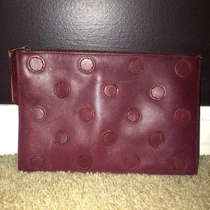 Madewell Leather Clutch Wallet